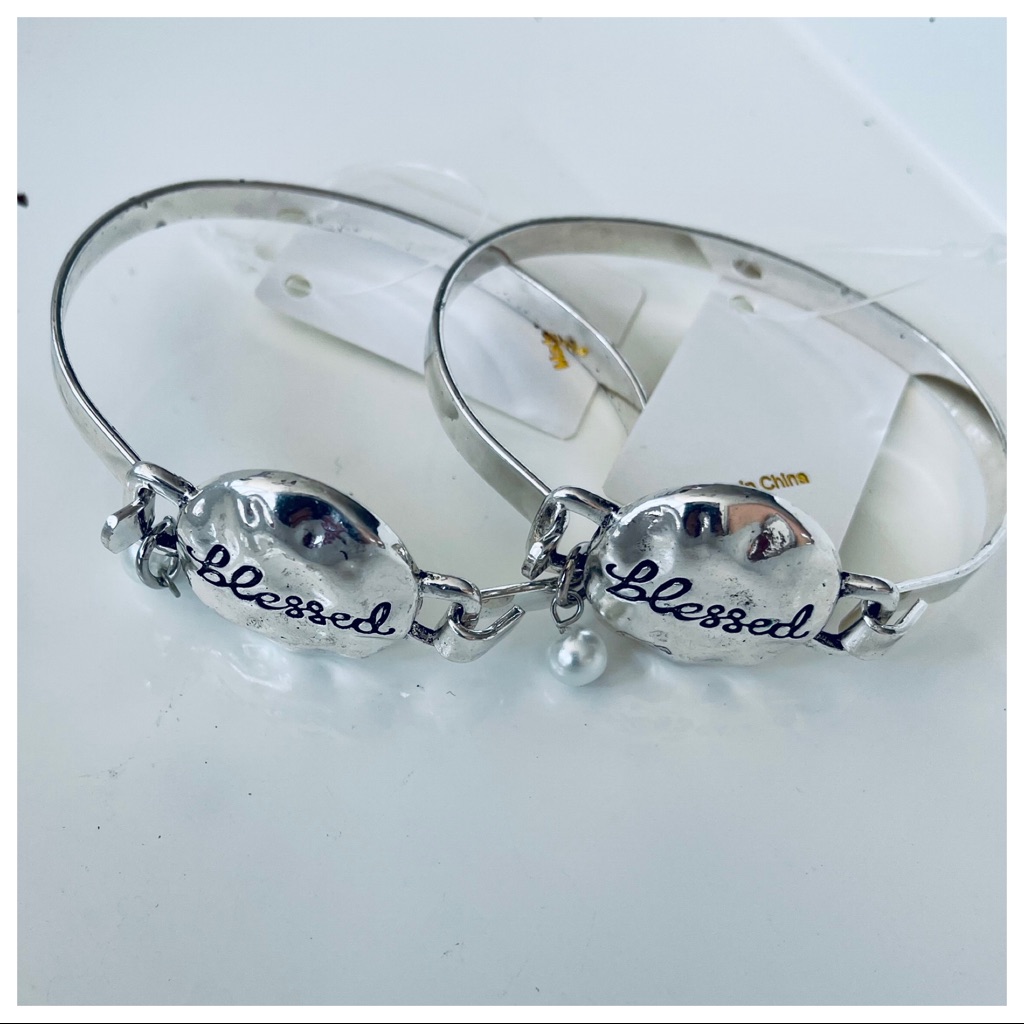 Beautiful Blessed Set Of 2 Cuffs